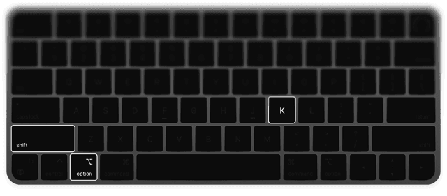 Atalho de teclado