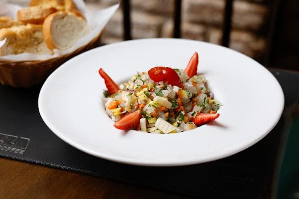 Ceviche de Peixe Branco