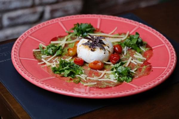 Duo Carpaccio + Burrata